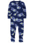 Фото #8 товара Toddler 1-Piece Race Car 100% Snug Fit Cotton Footie Pajamas 5T