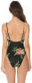 ISABELLA ROSE Women's 170306 V-Neck Over The Shoulder One Piece Swimsuit Size L