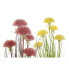 Фото #4 товара Декоративное растение DKD Home Decor 30 x 30 x 78 cm Розовый Металл Жёлтый PVC (2 штук)