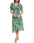 Фото #1 товара Ba&Sh Midi Dress Women's Green 0/Xs