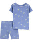 Фото #1 товара Kid 2-Piece Bee PurelySoft Pajamas 4