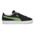 Фото #1 товара Puma Suede Brand Love Lace Up Mens Black Sneakers Casual Shoes 39381302