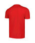 Фото #2 товара Men's Red Peanuts Snoopy Patriotism T-shirt