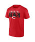 ფოტო #3 პროდუქტის Men's Red Cincinnati Reds Hard To Beat T-Shirt