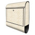 Briefkasten Stahl Beige Herzen