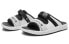 Фото #4 товара Шлепанцы спортивные мужские New Balance 330 черно-бело-серые
