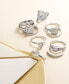 ფოტო #9 პროდუქტის Diamond Three-Piece Ring Set (2 ct. t.w.) in 14k White, Yellow and Rose Gold