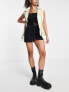 Фото #4 товара ASOS DESIGN Tall denim 'original' mini skirt in black