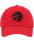 Фото #3 товара Men's Red Toronto Raptors Team Clean Up Adjustable Hat
