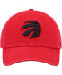 Men's Red Toronto Raptors Team Clean Up Adjustable Hat