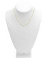 ფოტო #2 პროდუქტის 18" Statement Necklace in Silver or Gold Plate