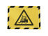Durable Duraframe Security A4 - A4 - Black - Yellow - Portrait/Landscape - 2 pc(s)