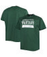 Фото #3 товара Men's Green Michigan State Spartans Big and Tall Raglan T-shirt