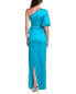 Фото #2 товара Teri Jon By Rickie Freeman One-Shoulder Gown Women's