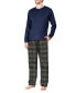 ფოტო #1 პროდუქტის Men's Flannel Pajama Set