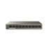 Фото #2 товара Tenda TEF1110P-8-63W - Быстрый Ethernet (10/100) - Полный дуплекс - Питание через Ethernet (PoE)