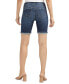 ფოტო #2 პროდუქტის Women's Suki Luxe Stretch Mid Rise Curvy Fit Bermuda Shorts