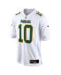 Фото #3 товара Men's Jordan Love White Green Bay Packers Fashion Game Jersey