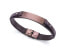 Фото #1 товара Magnum 14121P01011 elegant brown leather bracelet