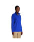 ფოტო #2 პროდუქტის Women's School Uniform Lightweight Fleece Quarter Zip Pullover