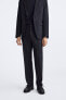 100% WOOL SUIT TROUSERS