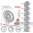 LED Einbauleuchten 6Stk 5,5W Dimmbar