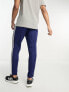 Фото #3 товара adidas Training Train Essentials 3 stripe joggers in navy