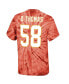Фото #2 товара Men's Derrick Thomas Red Kansas City Chiefs Tie-Dye Retired Player Name and Number T-shirt