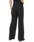Фото #2 товара Women's Top-Stitched Crinkle Trousers