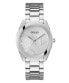 Фото #2 товара Guess Damen Armbanduhr Cubed silber 40 mm GW0606L1