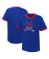 ფოტო #1 პროდუქტის Big Boys Blue Distressed New York Rangers Ice City T-shirt