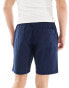 ASOS DESIGN slim chino shorts in navy