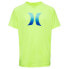 HURLEY Ombre Icon UPF Kids Short Sleeve Rashguard