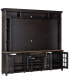 Фото #10 товара 96" Dawnwood 2PC TV Console Set (96" Console and Hutch)