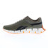 Фото #9 товара Reebok Zig Dynamica 2.0 Mens Green Canvas Lace Up Athletic Running Shoes