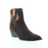 Фото #2 товара Diba True Moon Water 28313 Womens Brown Suede Slip On Ankle & Booties Boots