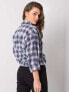 Фото #3 товара Женская рубашка свободного кроя с удлиненным рукавом Factory Price