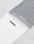 Hugo Bodywear 2 pack logo ankle sock in grey and white