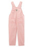 OshKosh B'gosh Overall Girls 12M Pink Cotton Heart Pocket Square Neck Classic