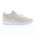 Фото #2 товара Reebok Eames Classic Leather Mens Beige Leather Lifestyle Sneakers Shoes
