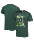 ფოტო #4 პროდუქტის Men's Aaron Rodgers Heathered Green Green Bay Packers Nfl Blitz Player Tri-Blend T-shirt
