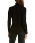 Фото #2 товара Brooks Brothers Turtleneck Cashmere & Wool-Blend Sweater Women's Black Xs