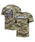 Фото #4 товара Men's Jaylon Smith Camo Caudron Name and Number T-shirt