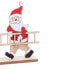 Фото #2 товара Новогоднее украшение Shico Разноцветный Деревянный Дед Мороз 14,5 x 5 x 19 cm