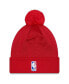 Фото #2 товара Men's Red Chicago Bulls 2023 NBA Draft Cuffed Knit Hat with Pom