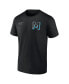 Фото #2 товара Men's Miami Marlins Split Zone T-Shirt