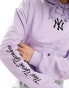 Фото #3 товара New Era LA embroidered hoodie in lilac