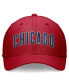 Фото #10 товара Men's Red Chicago Cubs Evergreen Performance Flex Hat