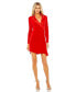 ფოტო #1 პროდუქტის Women's Long Sleeve Blazer Dress