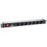 EQUIP 19´´ Cable Rack Power Strip 7 Outlets rack power strip 8 outlets 1.8 m